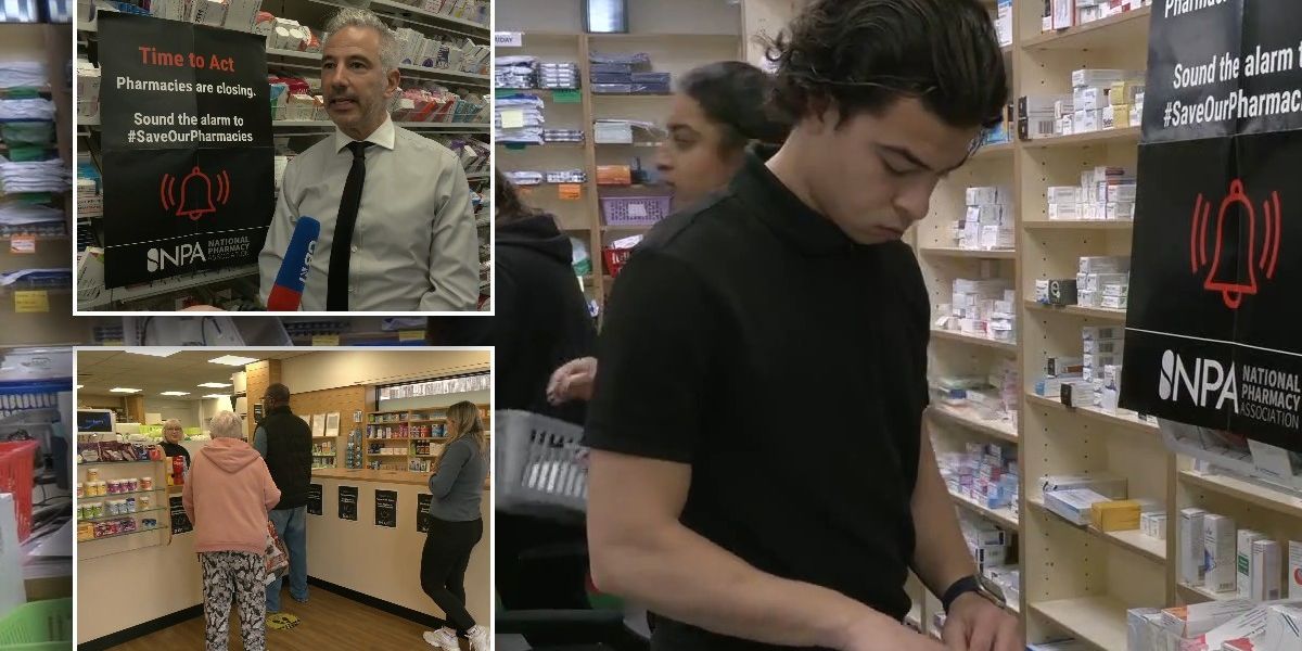 NextImg:'Sector on life support': Protests held across 6,000 pharmacies in the UK on national day of action