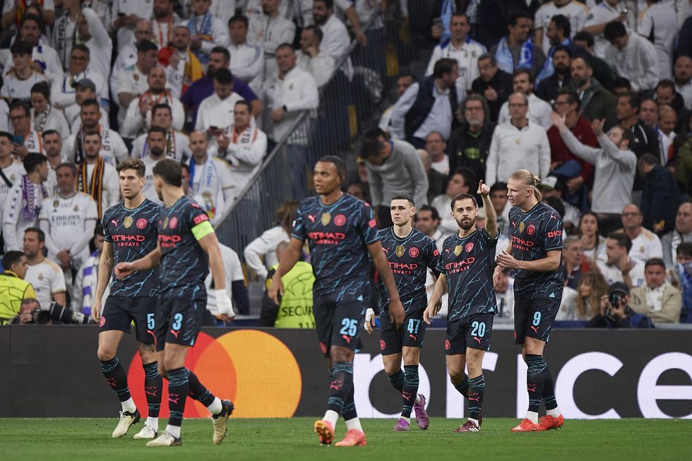 Phil Foden Man City Real Madrid