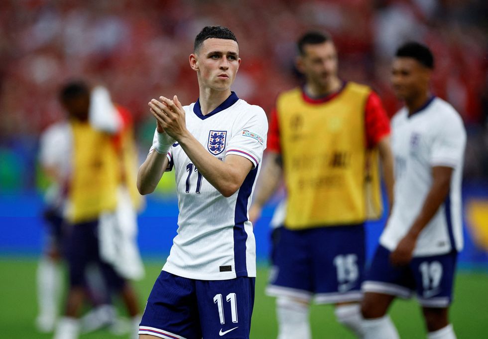 Phil Foden will be available to play on Sunday