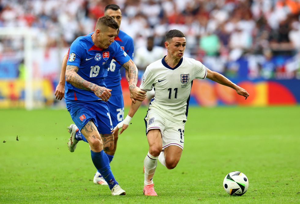 Phil Foden will reportedly start in a central position