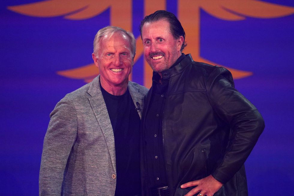 Phil Mickelson joined forces with Greg Norman to start LIV Golf