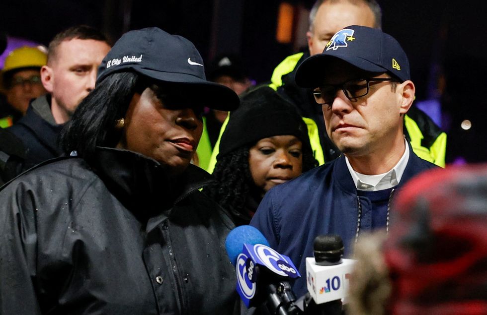 Philadelphia Mayor Cherelle Parker and Pennsylvania Governor Josh Shapiro