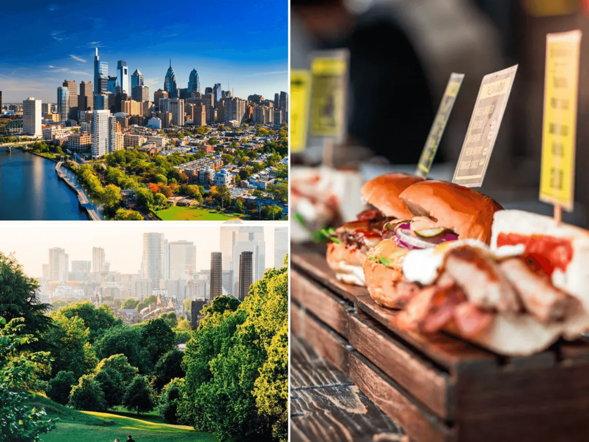 Philadelphia USA / London / Burgers at Borough Market