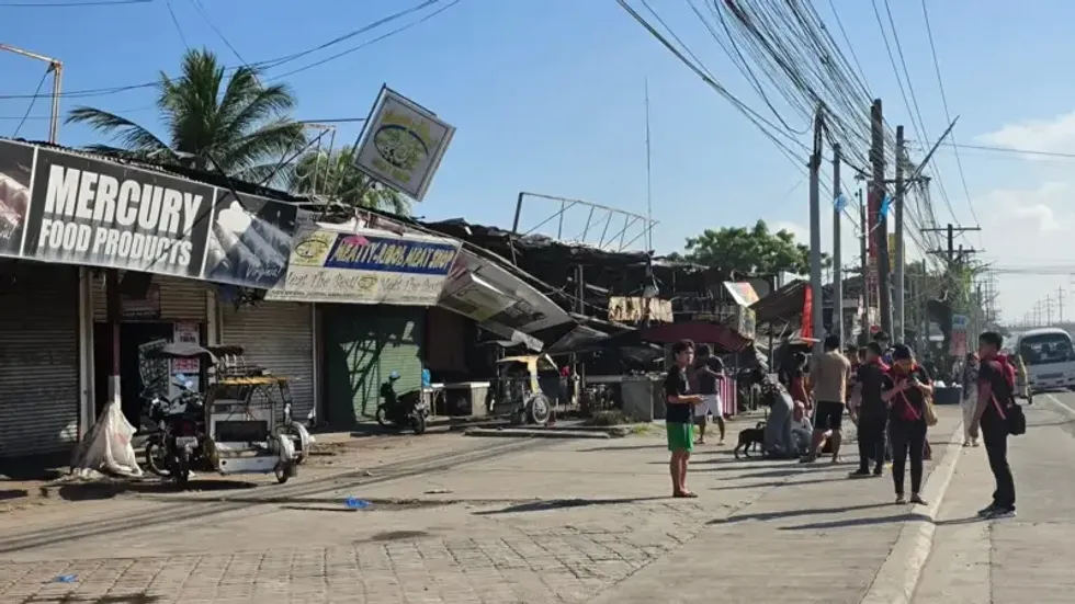 Philippine earthquake aftermath