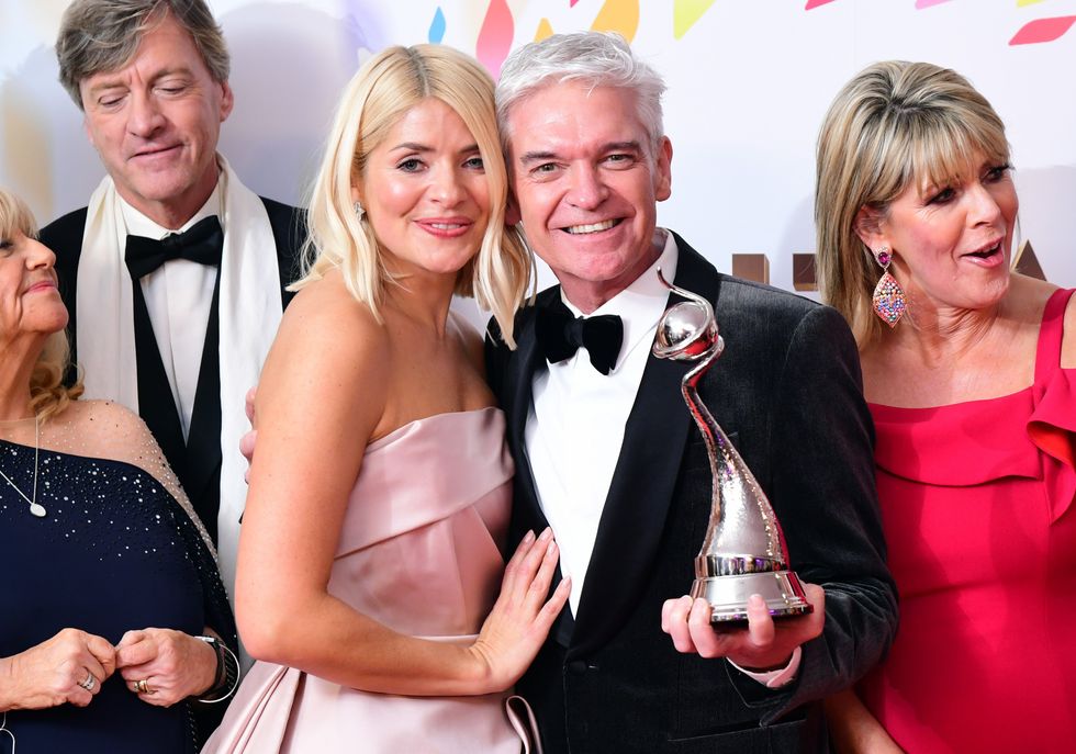 Phillip Schofield and Holly Willoughby at NTAs