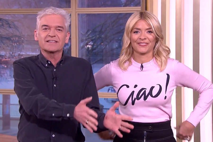Phillip Schofield and Holly Willoughby