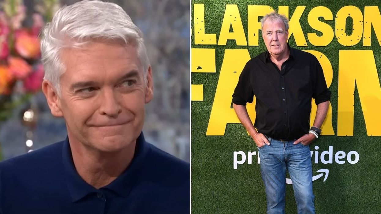 Phillip Schofield and Jeremy Clarkson