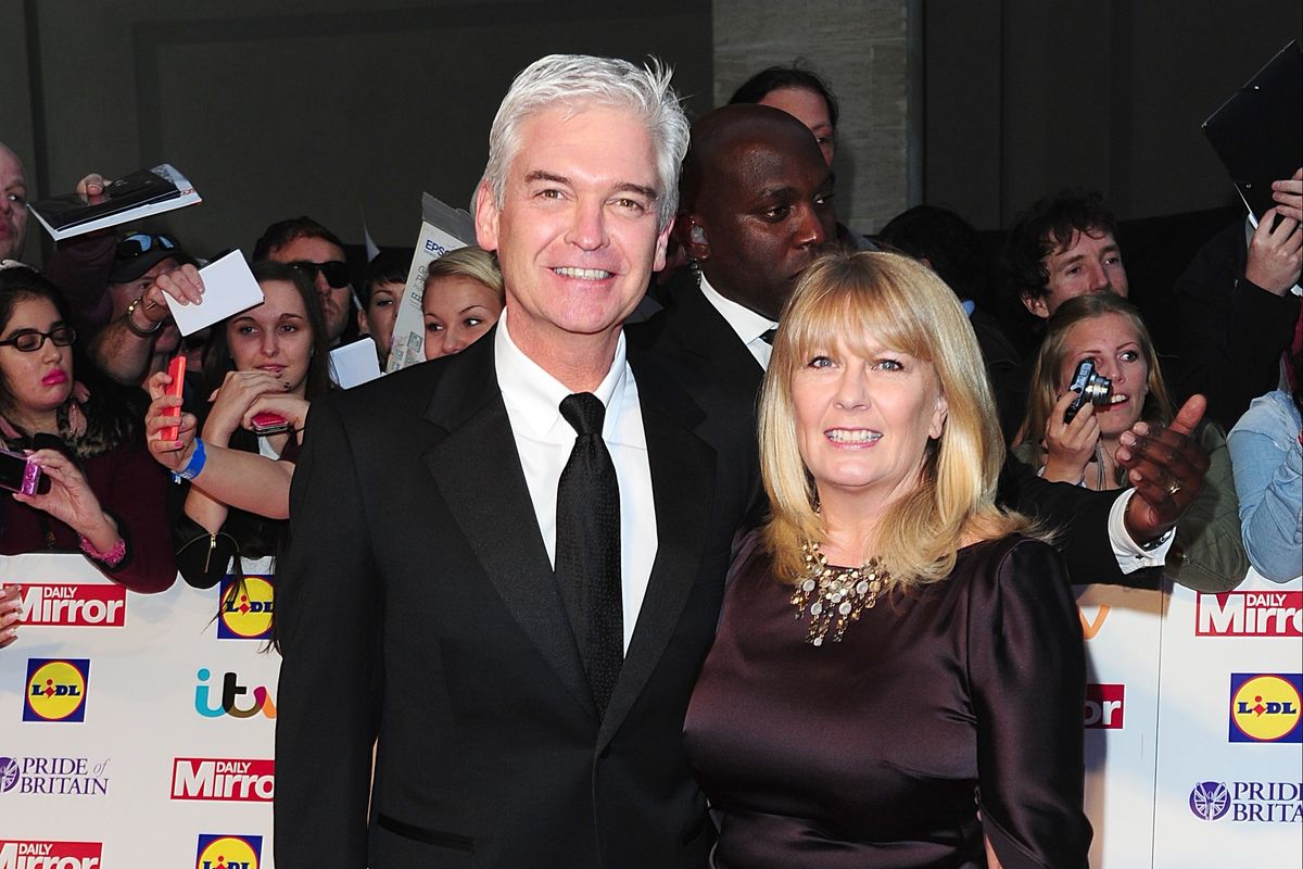 Phillip Schofield and Stephanie Lowe