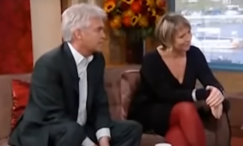 Phillip Schofield co-hosted This Morning alongside Fern Britton in 2008