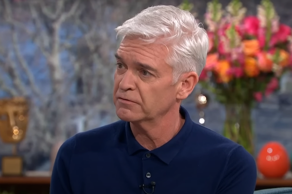 Phillip Schofield on ITV's This Morning in 2020