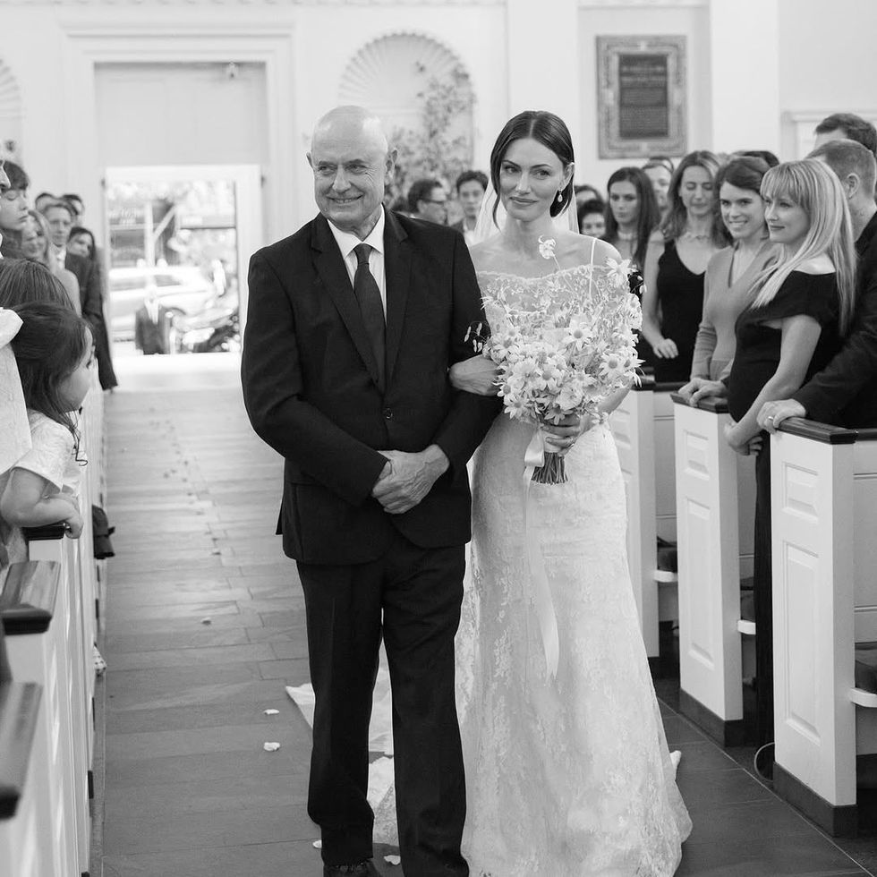 Phoebe Tonkin and Bernard Lagrange