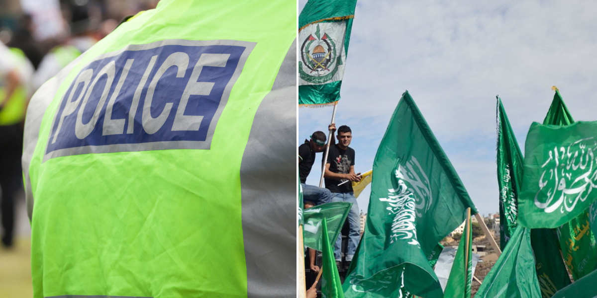 NextImg:West Yorkshire police officer charged with terrorism offence after sharing image of Hamas