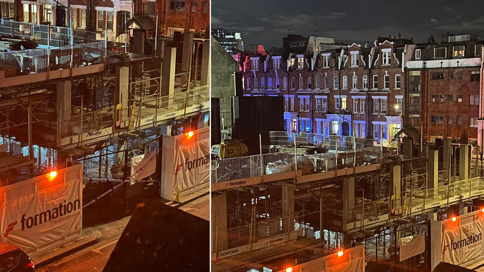 Photos of building site