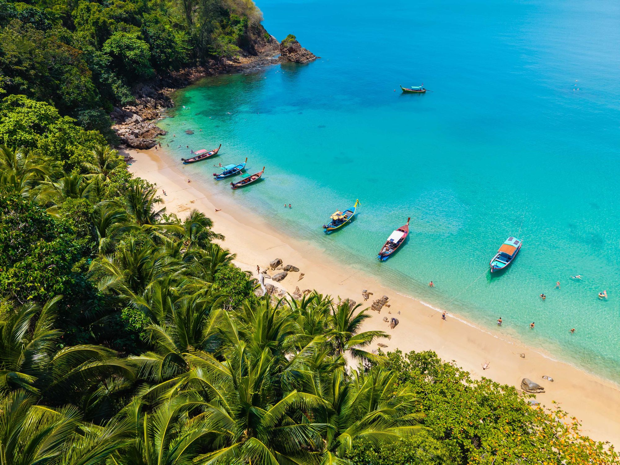 Phuket beach Thailand