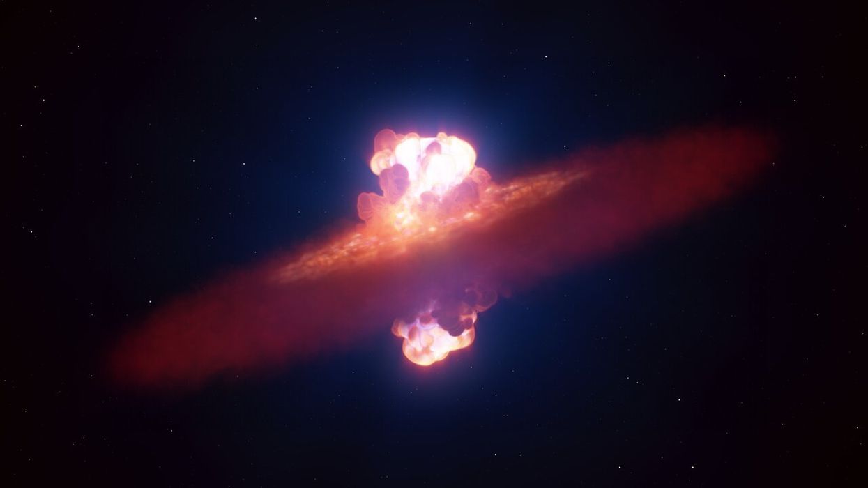 Groundbreaking new images show moment supernova is born in violent space inferno