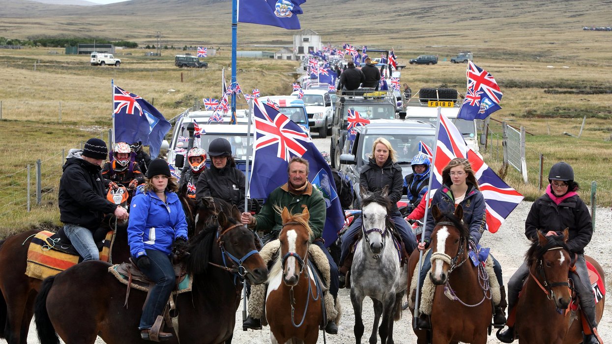 Falkland Islanders issue defiant message to America after leaked Pentagon memo sends Argentina into frenzy