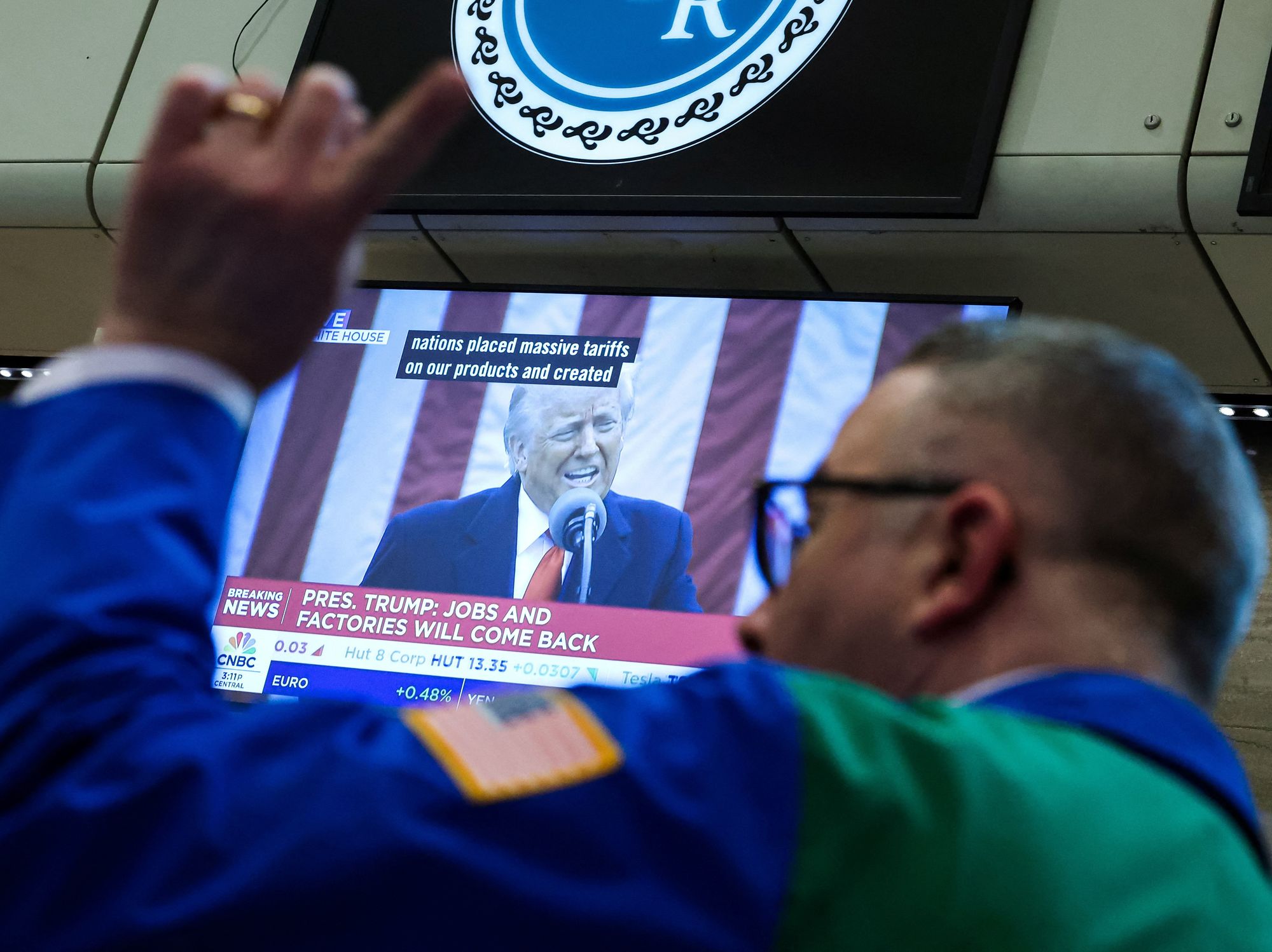 US stock market futures: Markets TUMBLE as Donald Trump rolls out tariffs around the world