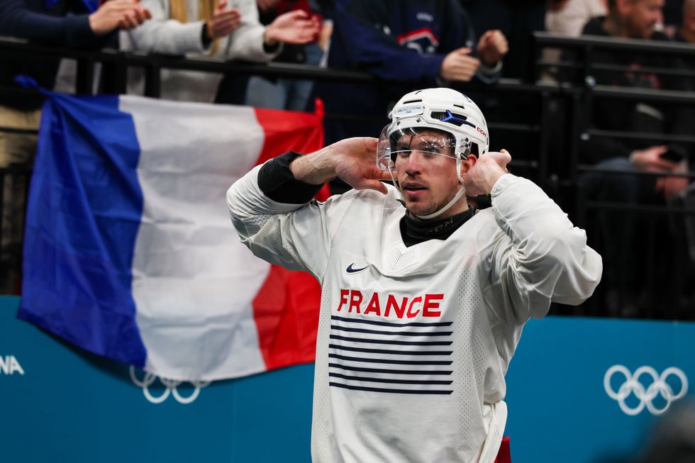 Pierre Crinon has been suspended from the remainder of the Winter Olympics by the French Ice Hockey Federation after his on-ice confrontation with Canada's Tom Wilson during Sunday's heavy 10-2 loss