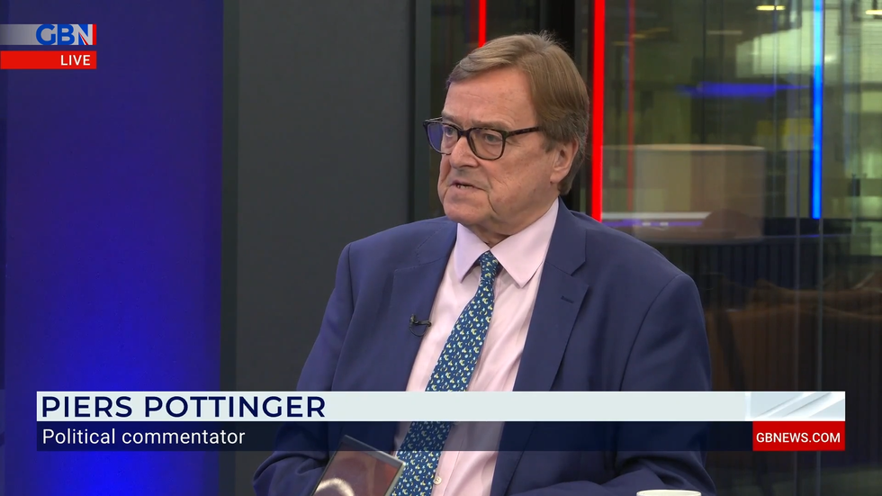 Piers Pottinger appears on GB News