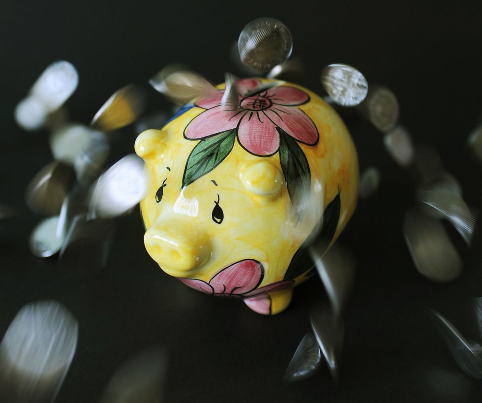 Piggy bank in pictures