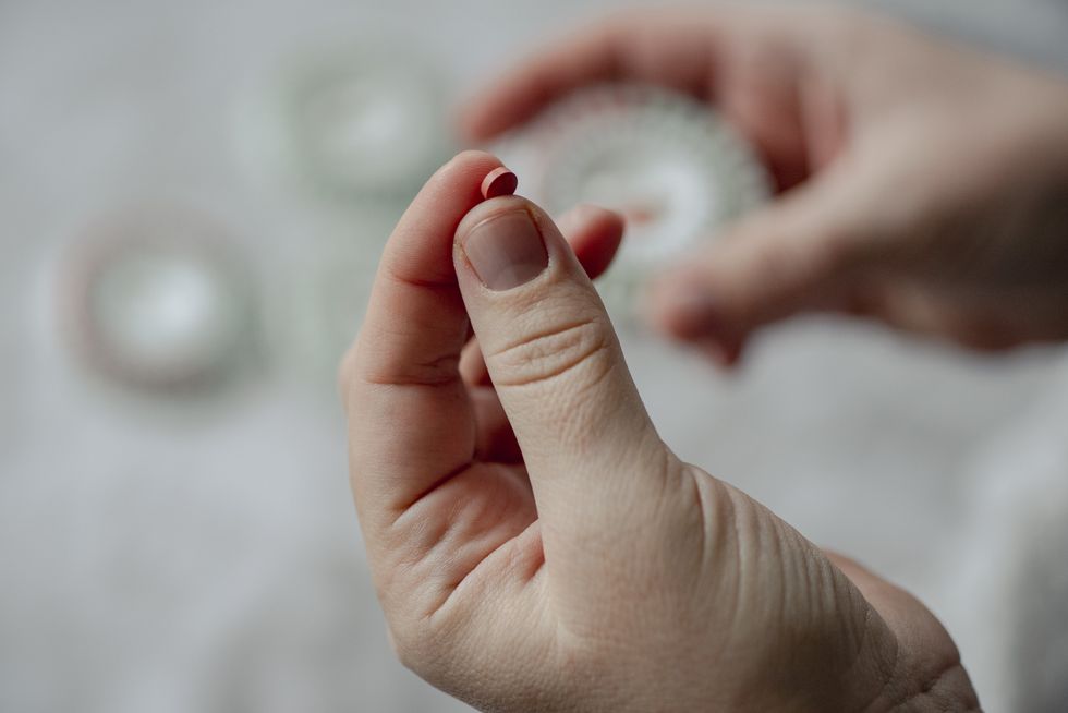 PILL IN HAND