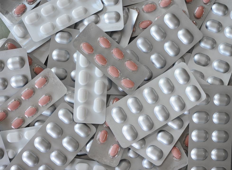 PILLS STOCK IMAGE