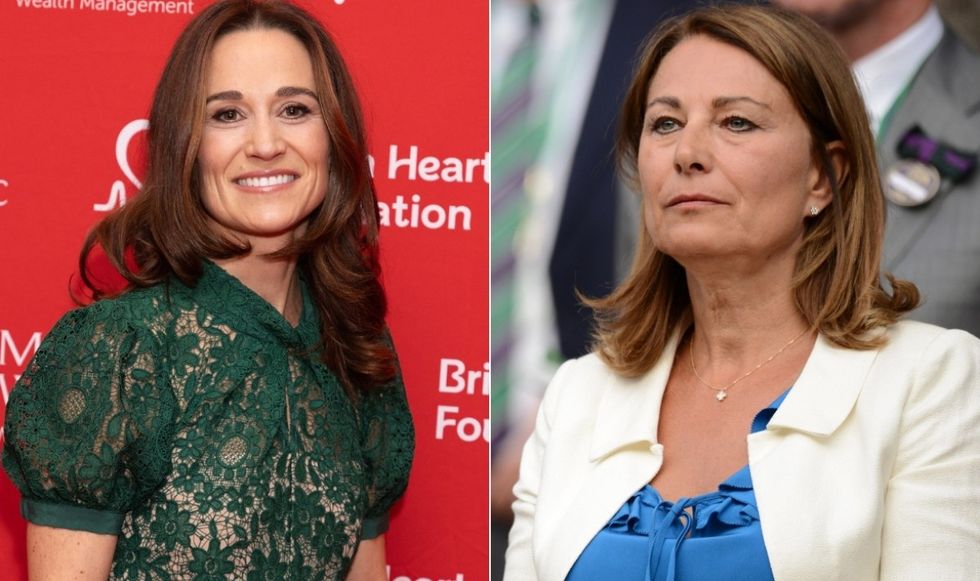 Pippa Middleton and Carole Middleton