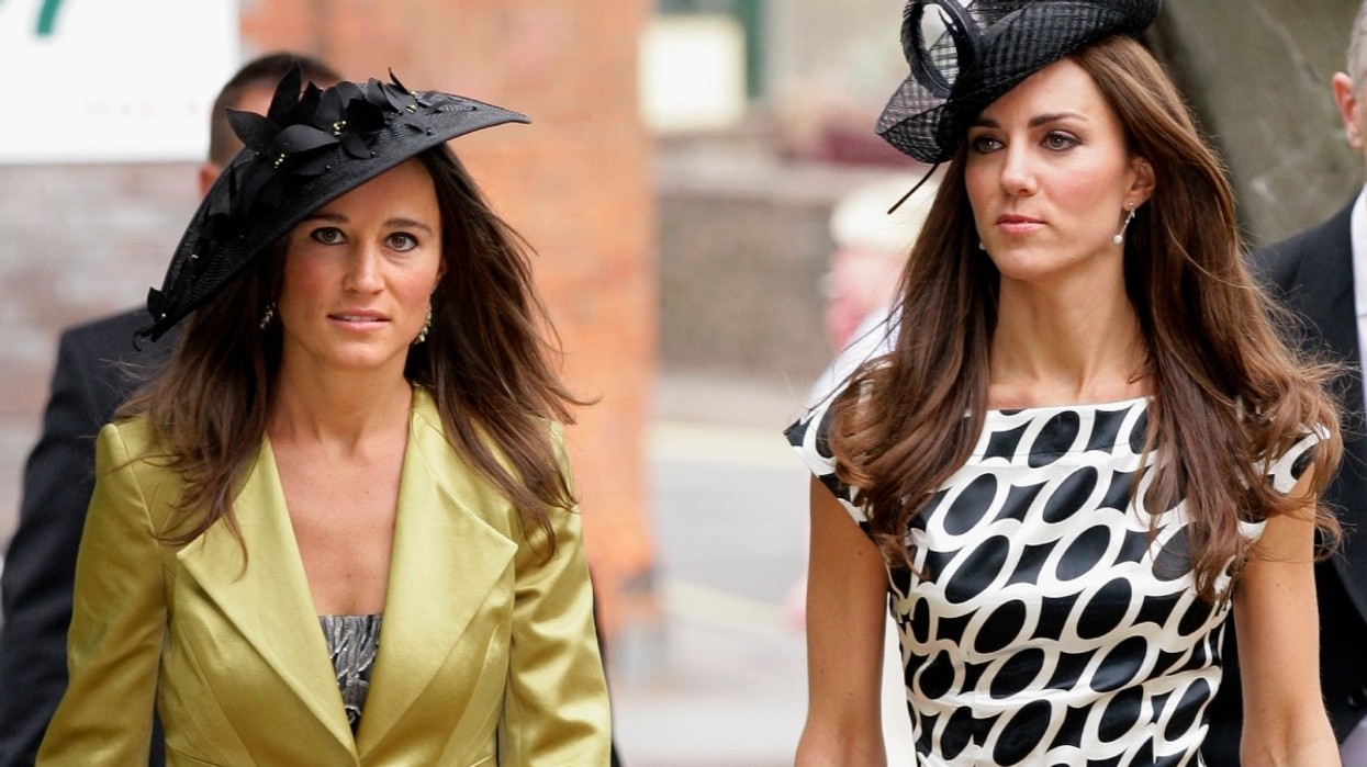 Pippa Middleton and Kate Middleton