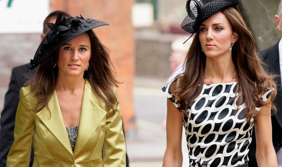 Pippa Middleton and Kate Middleton