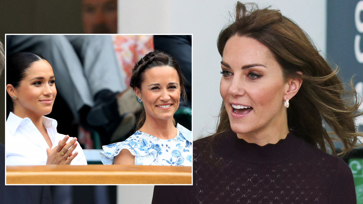 Pippa Middleton, Kate Middleton and Meghan Markle