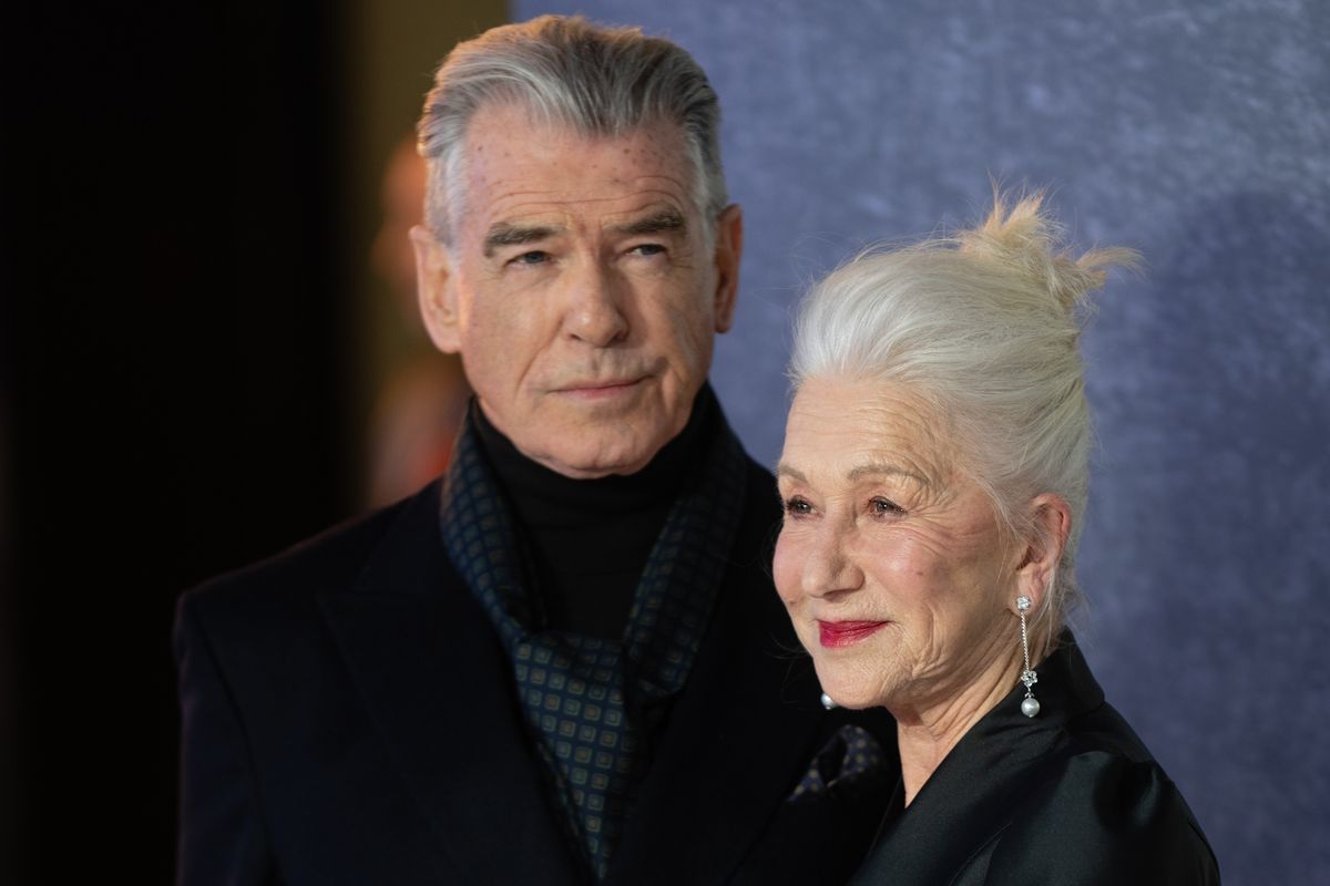 Pirece Brosnan and Helen Mirren