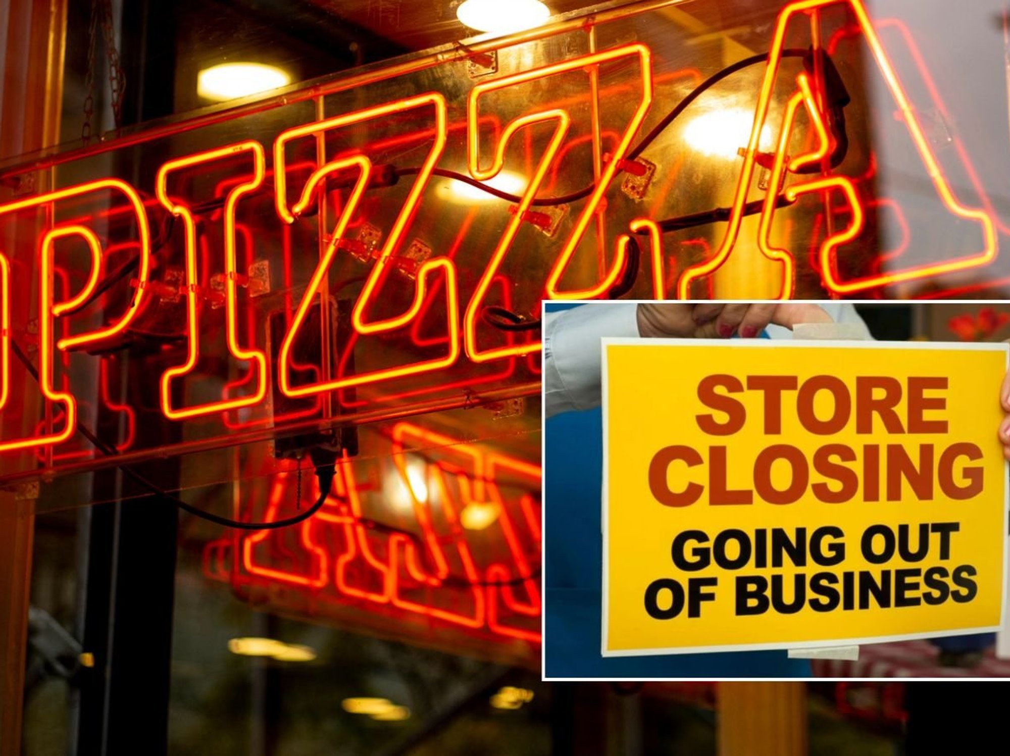 pizza store closures