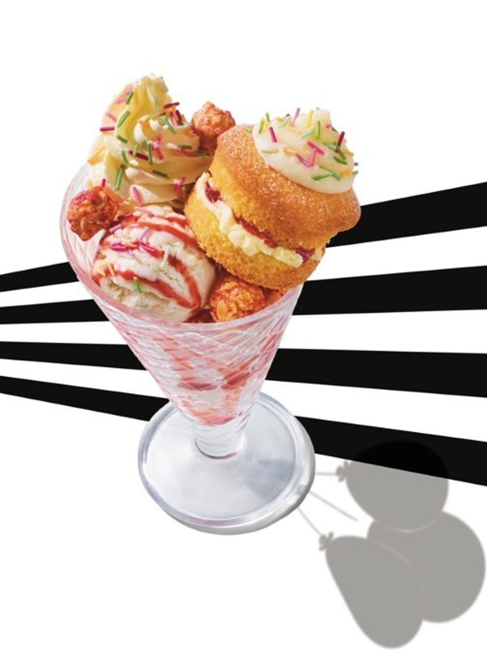 PizzaExpress Birthday Cake Sundae