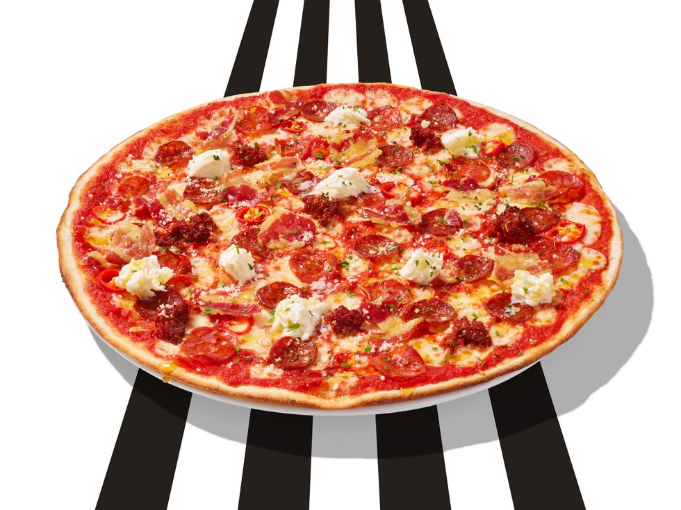 PizzaExpress Calabrian Feast Pizza