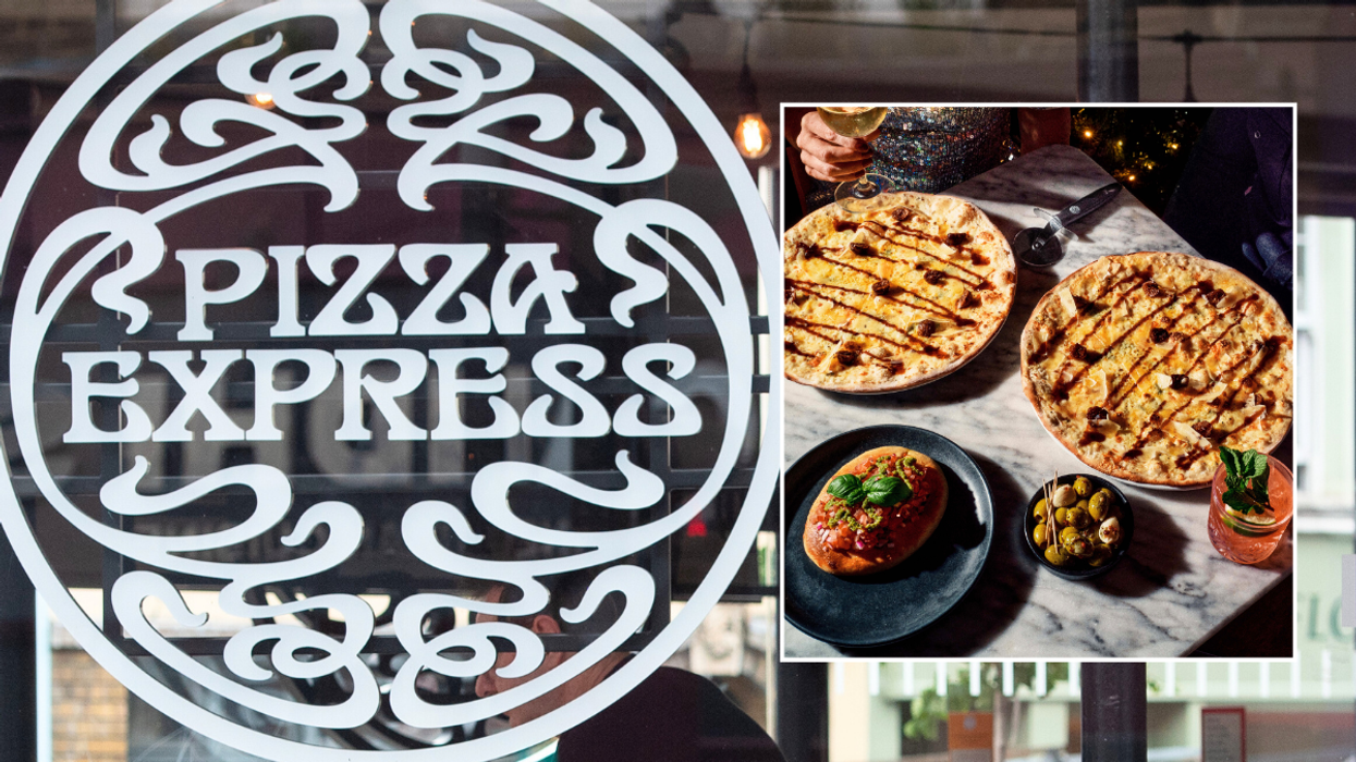 PizzaExpress / Christmas menu pizza