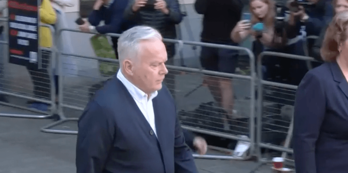 WATCH: Disgraced presenter Huw Edwards leaves court after sentencing