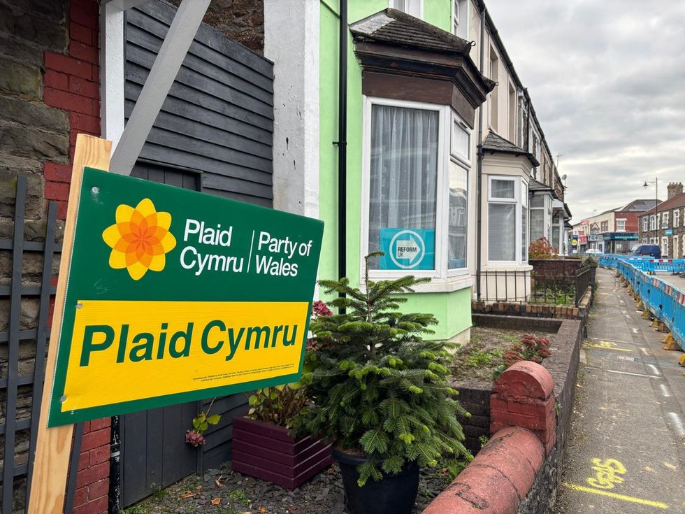 Plaid Cymru and Reform UK appear to be vying for the top two places in Caerphilly