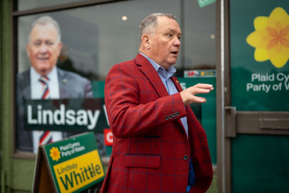 Plaid Cymru candidate Lindsay Whittle took aim at Reform UK over Ukraine