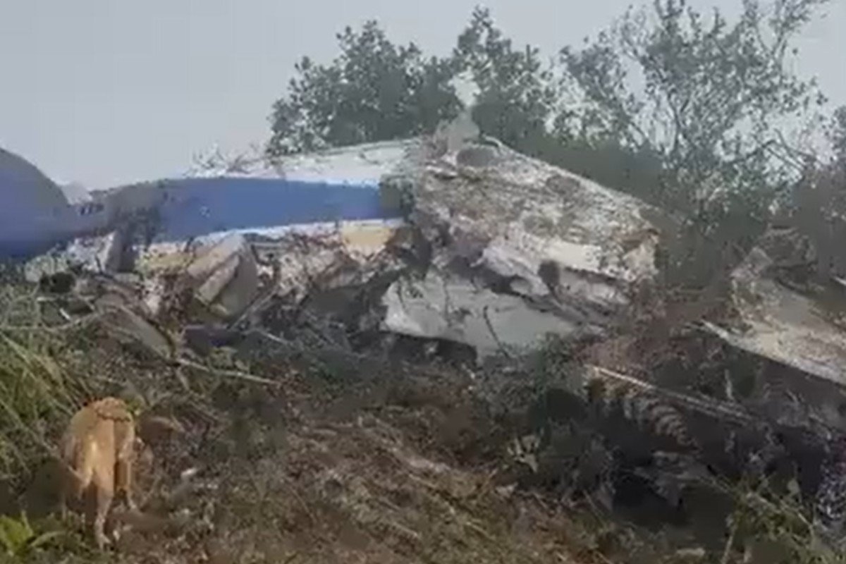 Plane crash in Colombia