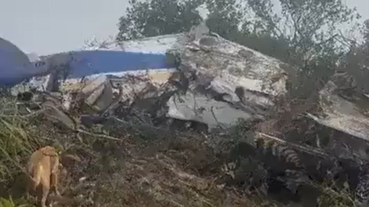 Plane crash in Colombia