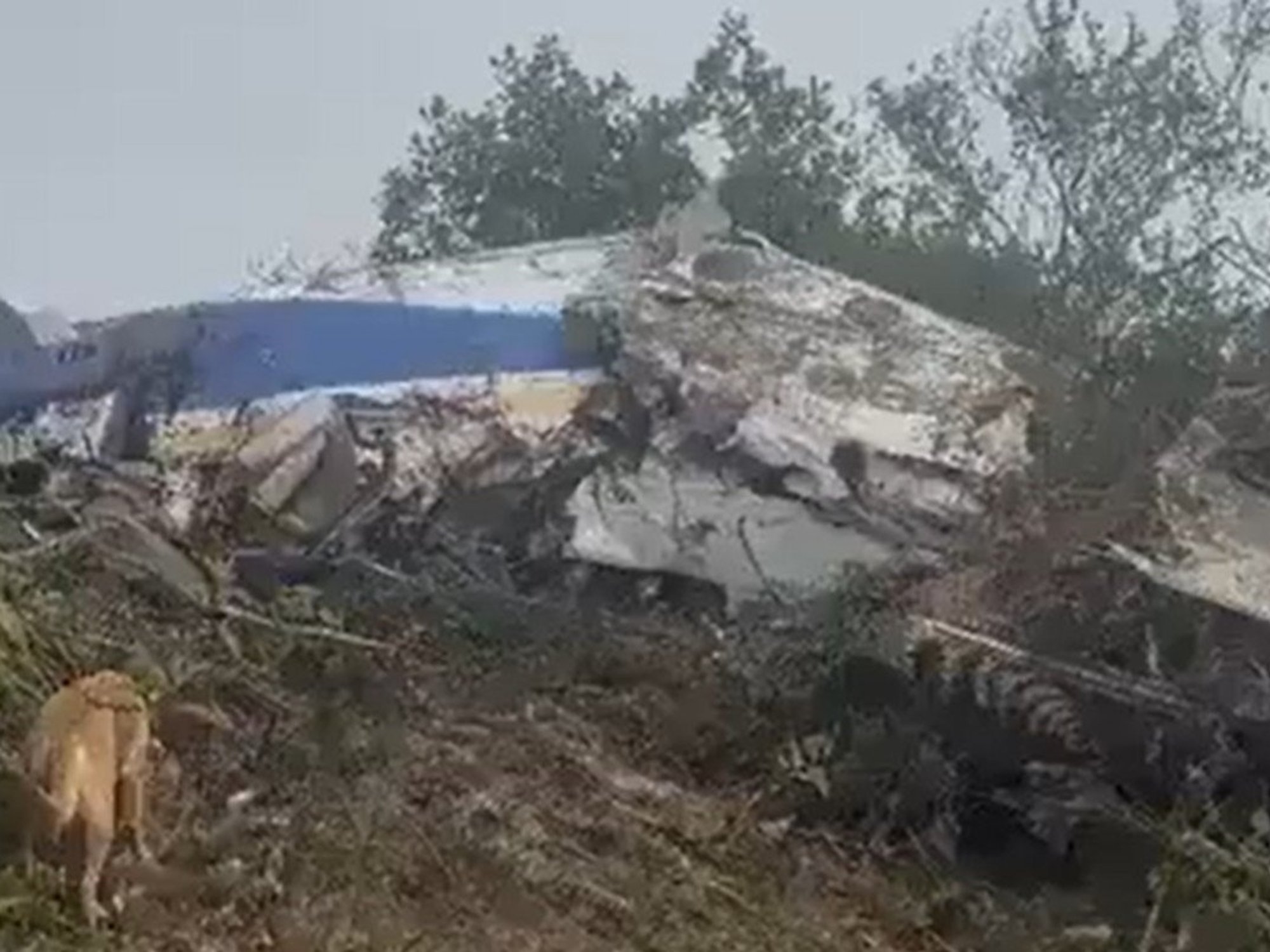 Plane crash in Colombia