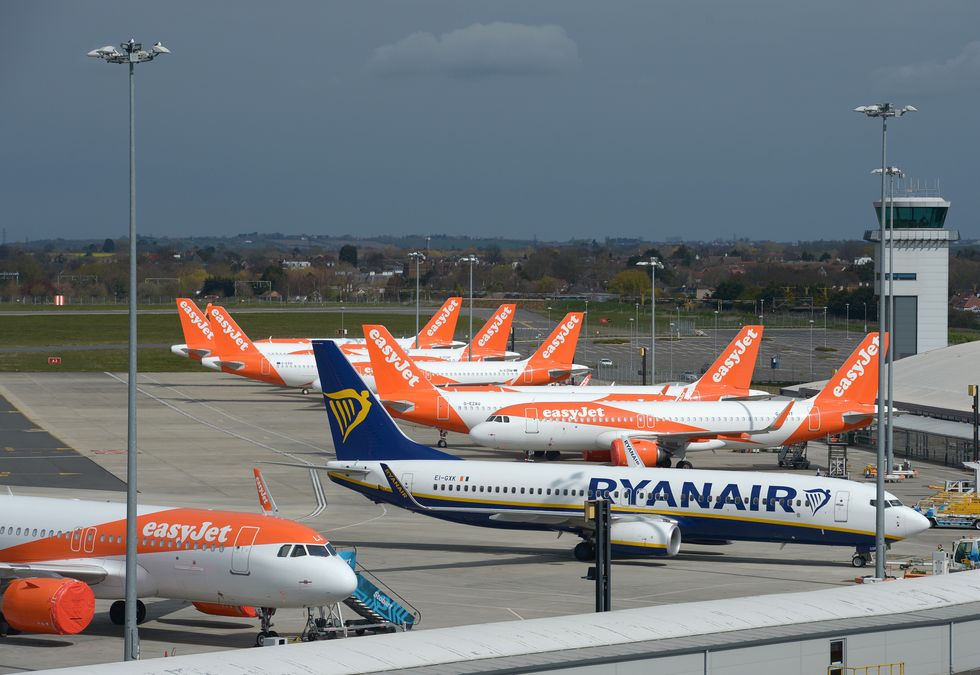 planes on tarmac