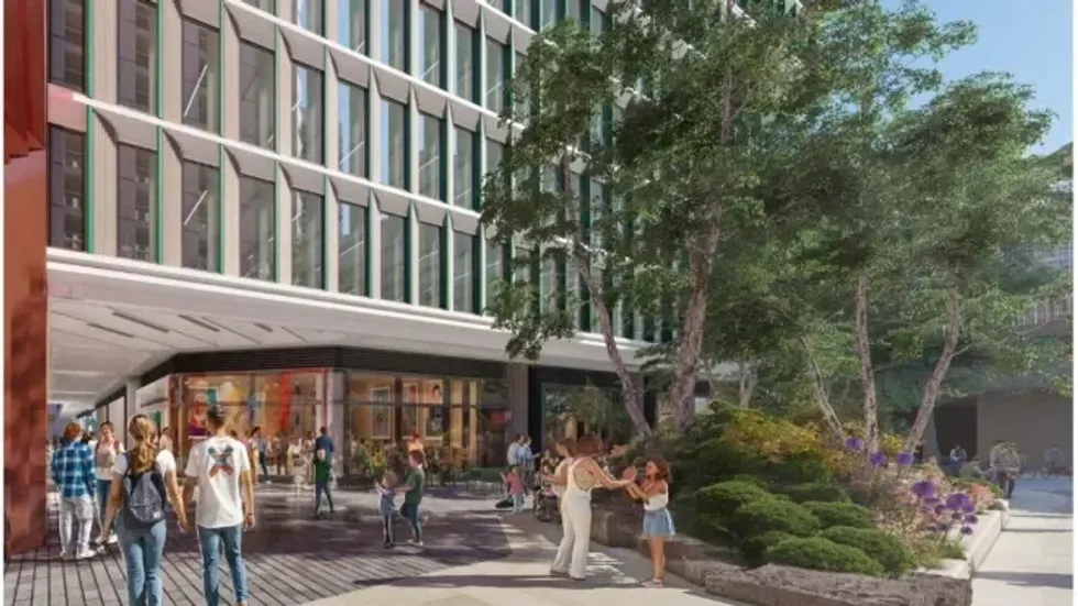 Plans for 1 Silk Street