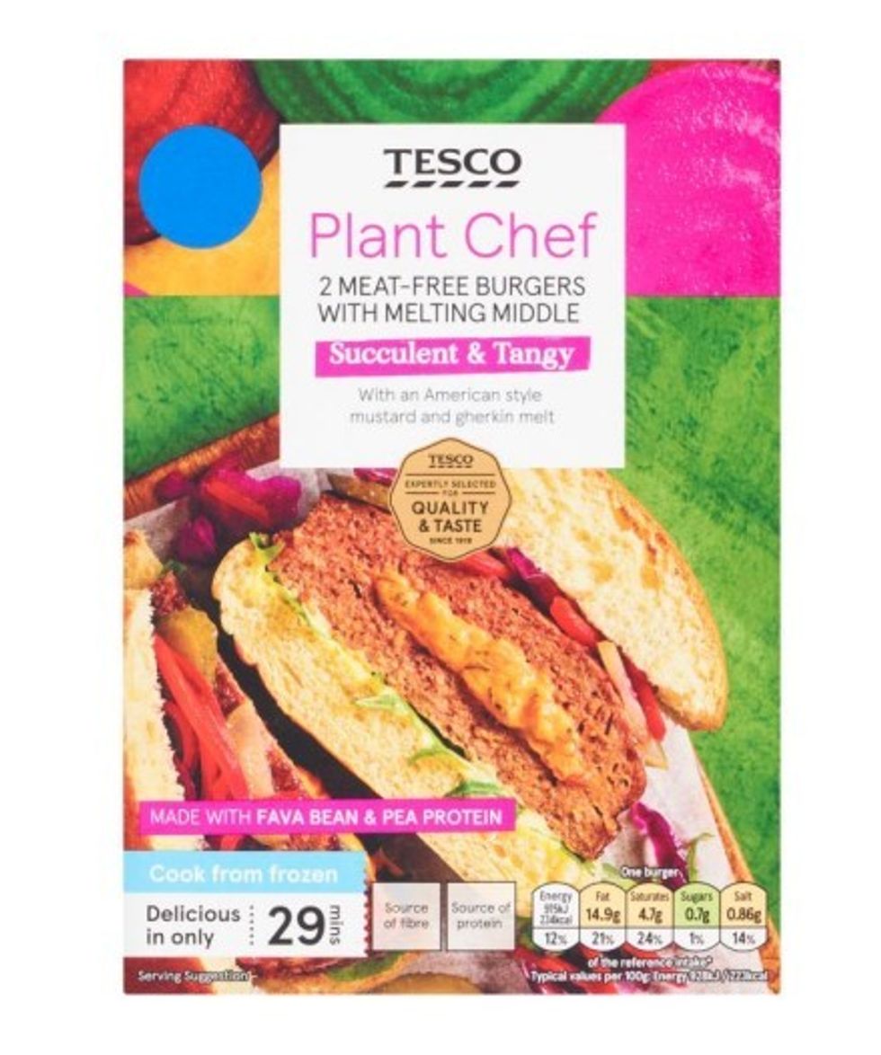 Plant Chef Tesco burgers