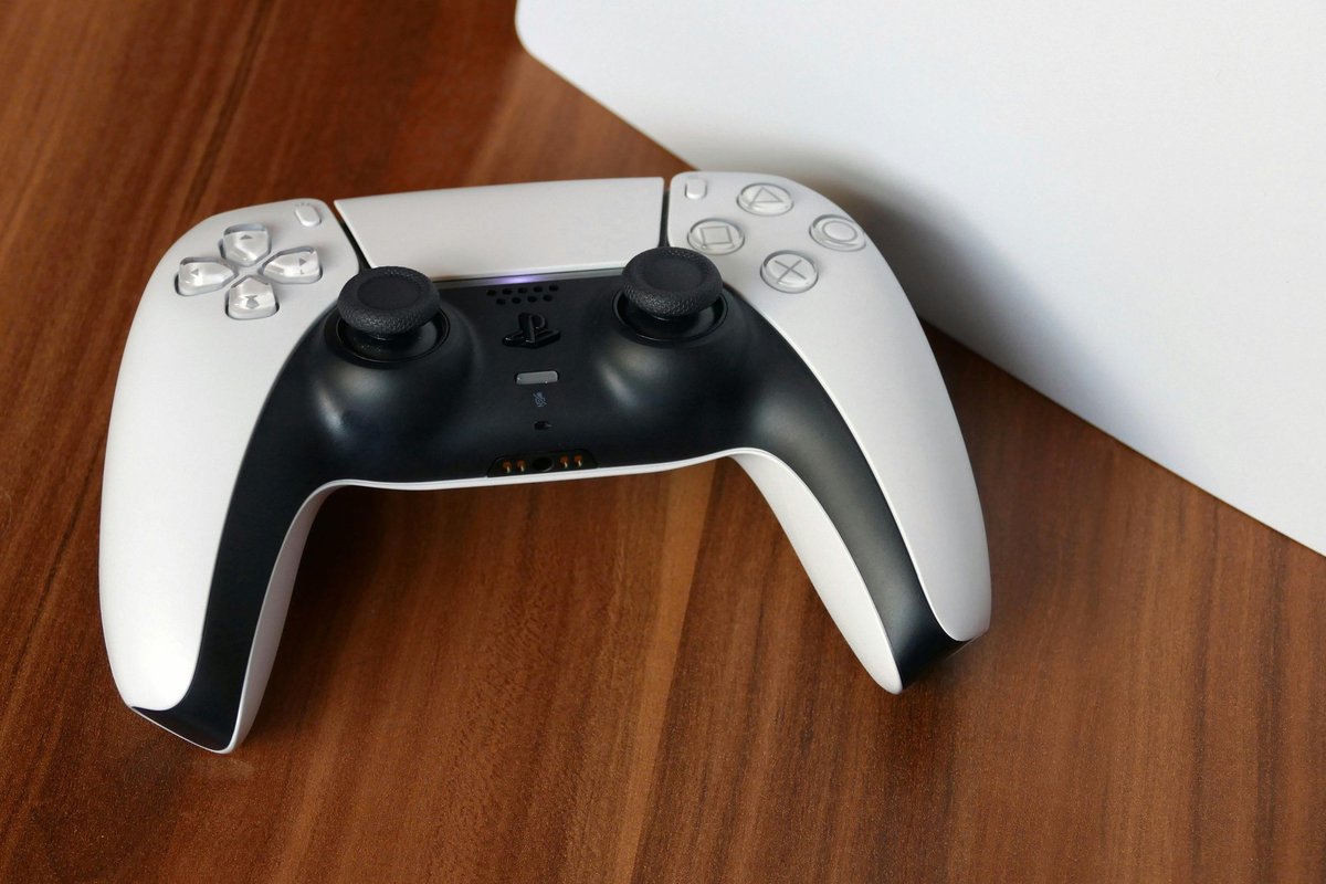 PlayStation 5 controller on table