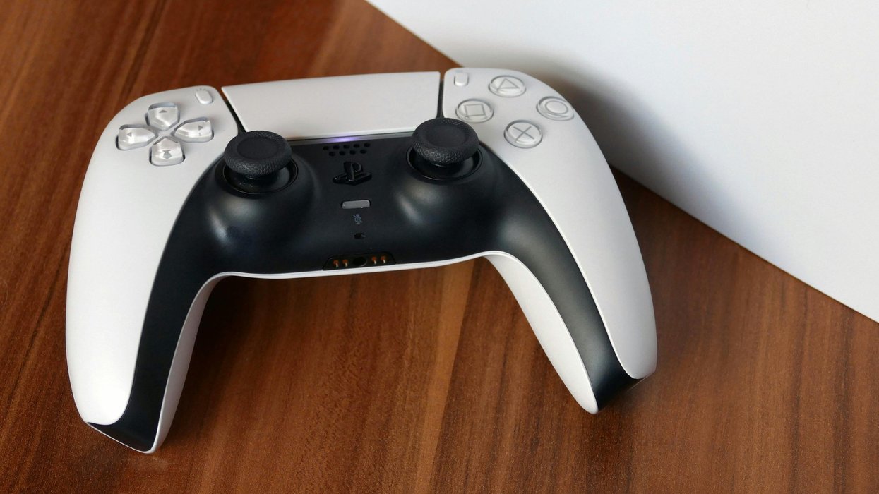 PlayStation 5 controller on table