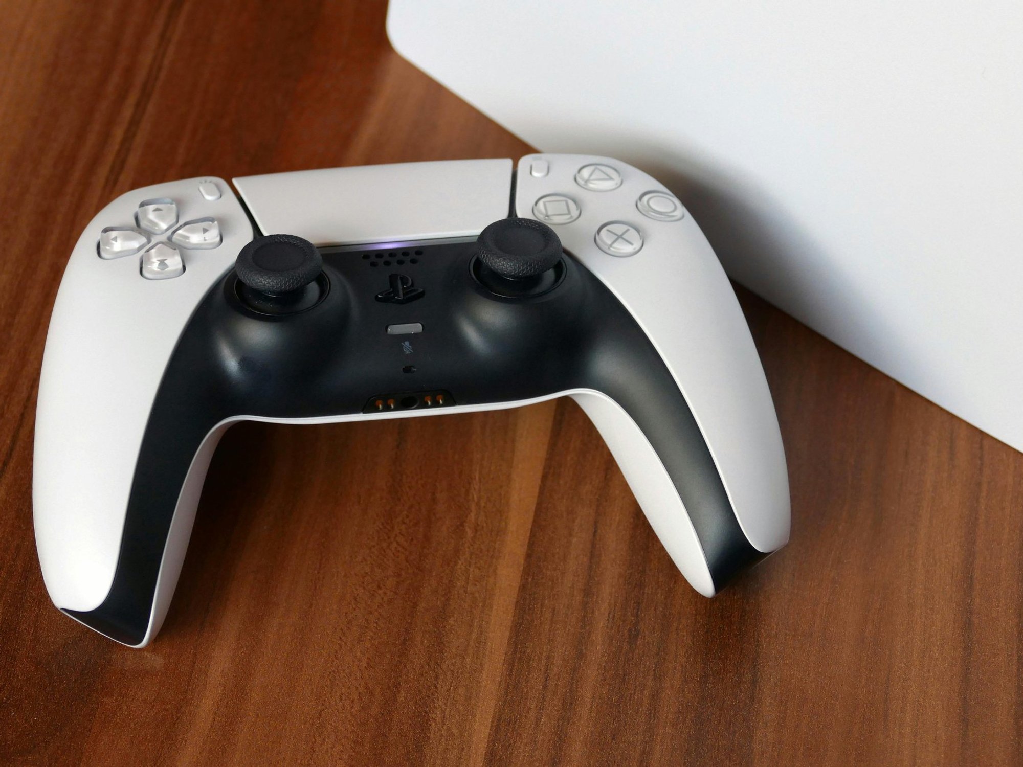 PlayStation 5 controller on table