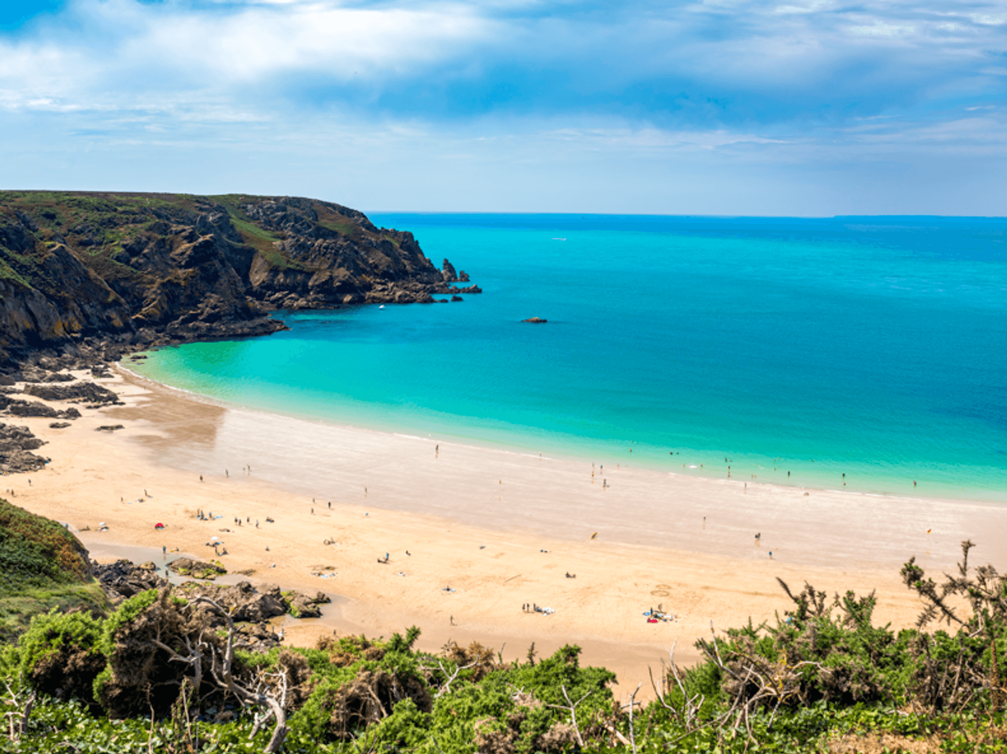 Plémont Bay, Jersey