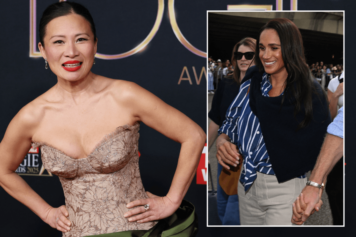 Poh Ling Yeow and Meghan Markle