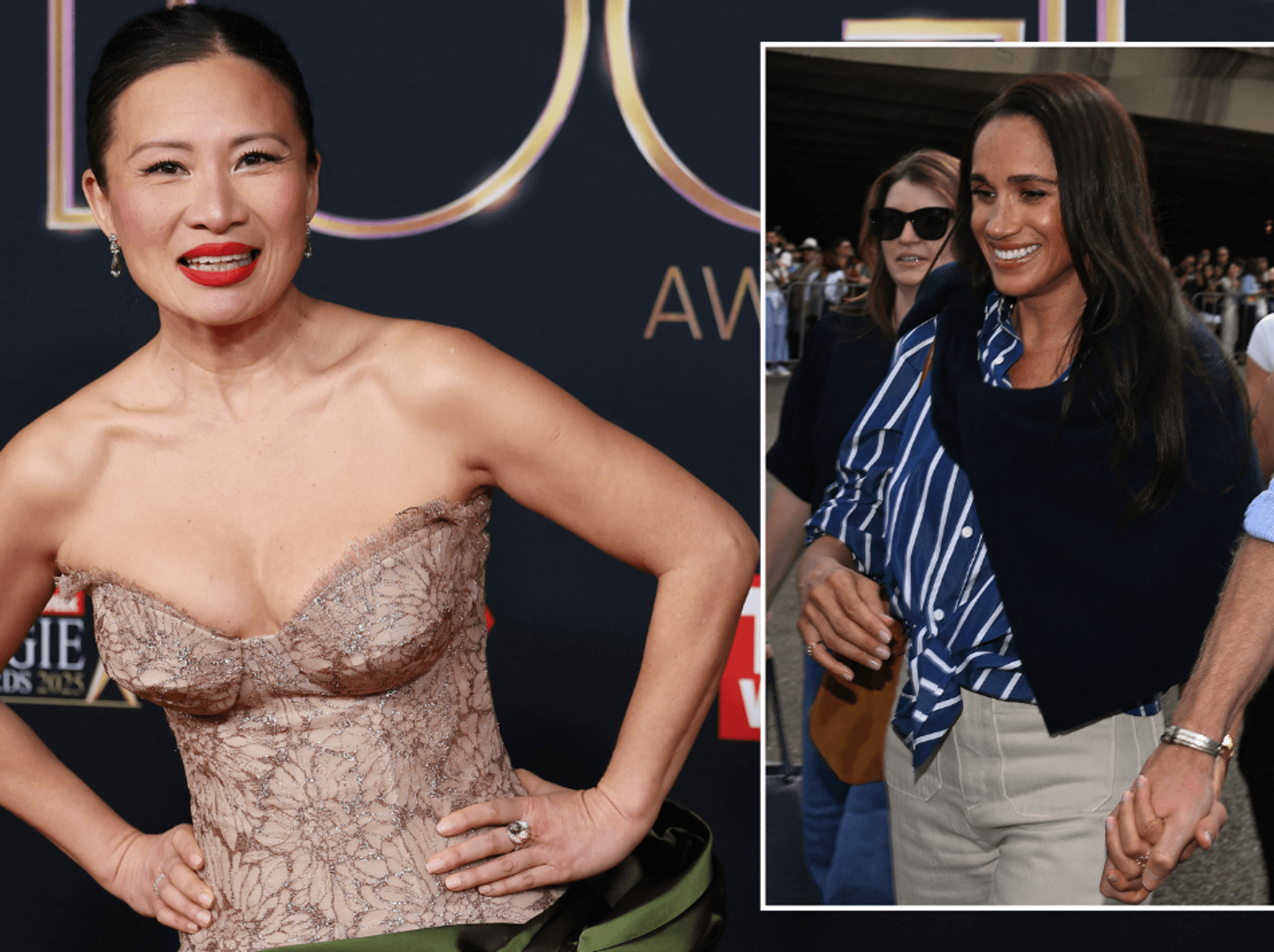 Poh Ling Yeow and Meghan Markle